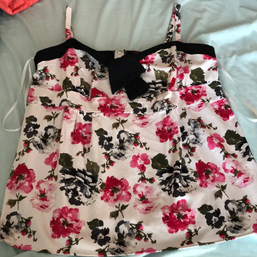 Torrid 2 Floral Tank Top